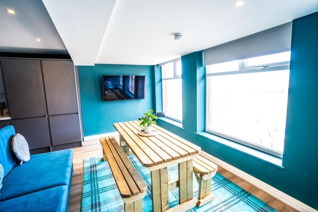 Belgravia Duplex Seaview Apartment Blackpool Bagian luar foto