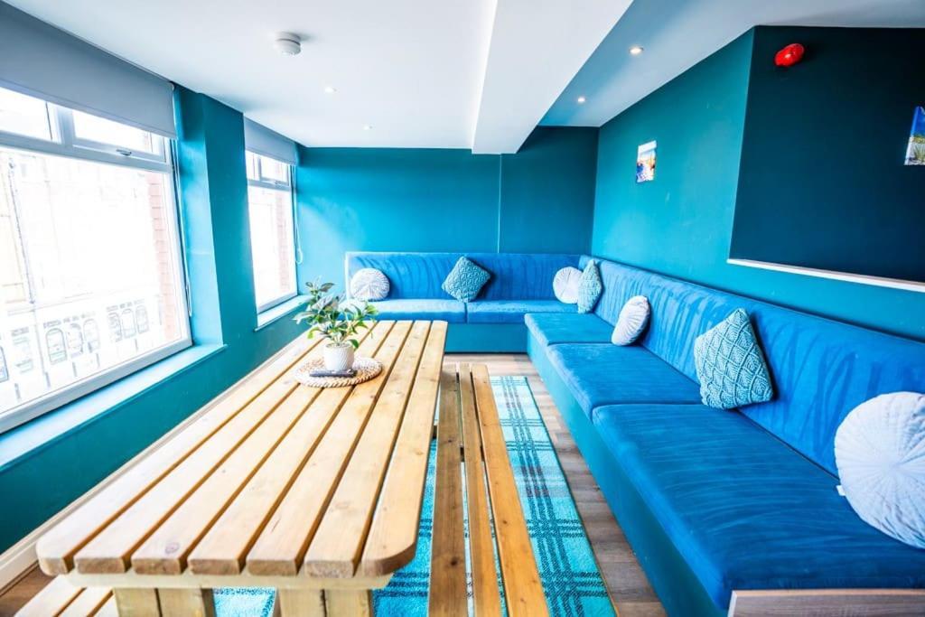 Belgravia Duplex Seaview Apartment Blackpool Bagian luar foto